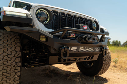 DV8 Offroad 2007-2024 Jeep Wrangler JK/JL & Gladiator JT | MTO Series Front Bumper FBJL-12