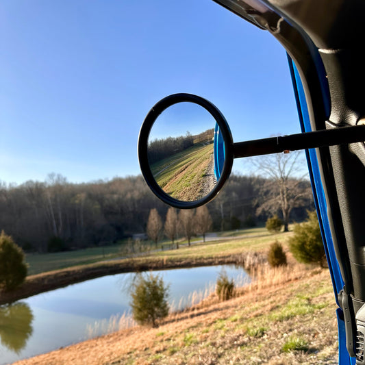 CMM Offroad Jeep 8inch Breakaway Side Mirrors (Does Not Include Mirror Mounts)