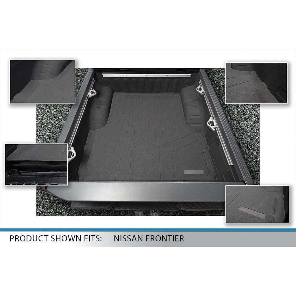 SmartCoverage™ Floor Liners For 2004-2021 Nissan Frontier (Crew Cab Short Bed)- K0121