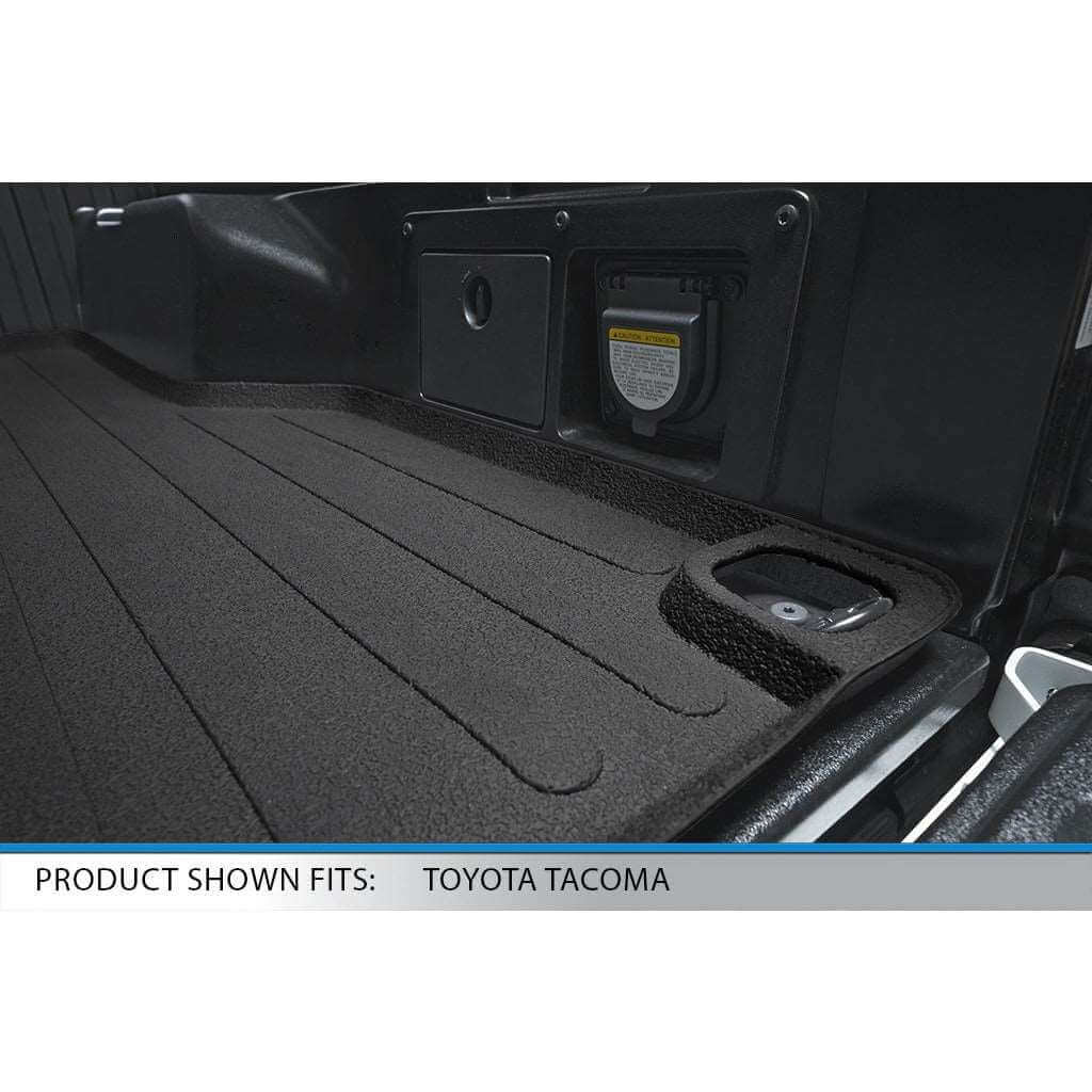 SmartCoverage™ Floor Liners For 2005-2024 Toyota Tacoma Double Cab (5'Bed Size Only)- K0207