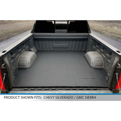 SmartCoverage™ Floor Liners For 2019-2026 1500 Silverado/Sierra Crew Cab 2019-2024 Crew Cab