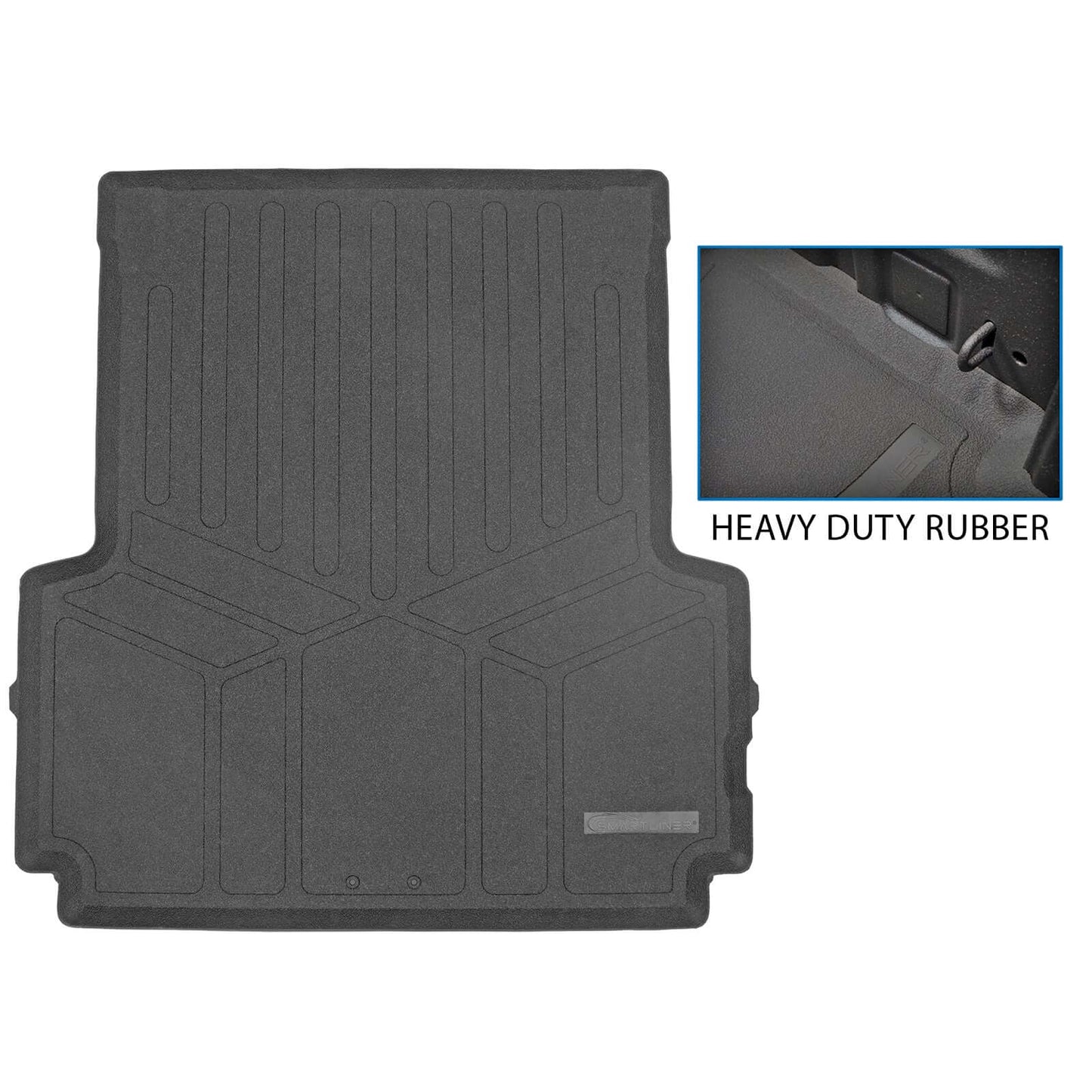 SmartCoverage™ Floor Liners For 2020-2026 Jeep Gladiator Crew Cab (5' Bed Size Only)- K0459