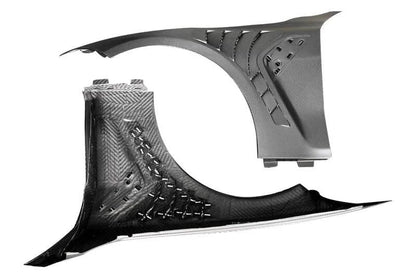 BMW 4 Series G82 M4 Carbon Fiber Matte Fenders (2021+)