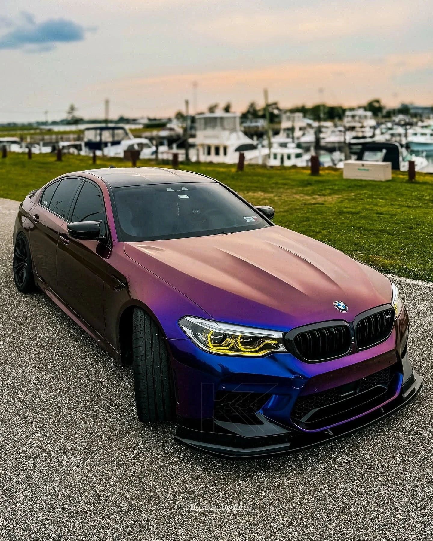 BMW 5 Series G30 Carbon Fiber Front Grille (2017+)