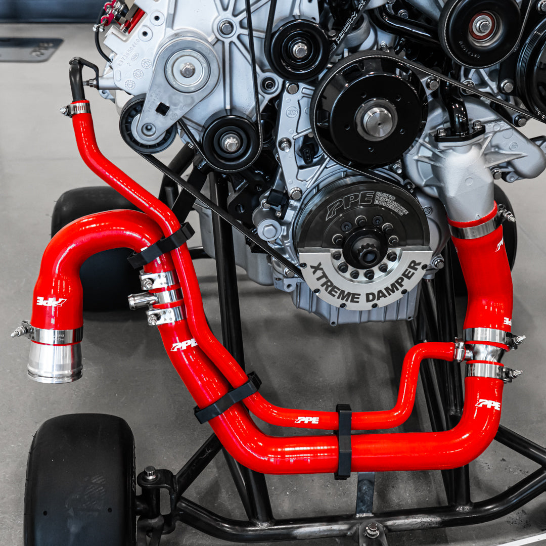 2006-2010 GM 6.6L Duramax Performance Silicone Upper and Lower Coolant Hose Kit ppepower