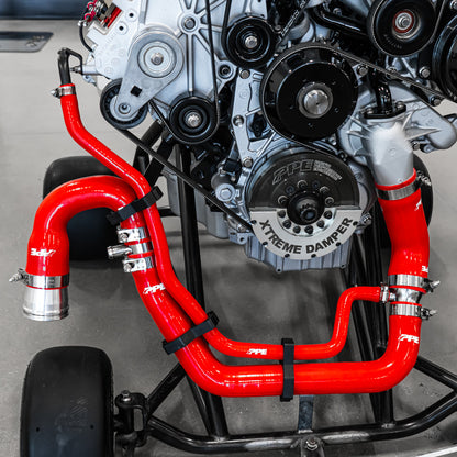 2006-2010 GM 6.6L Duramax Performance Silicone Upper and Lower Coolant Hose Kit ppepower