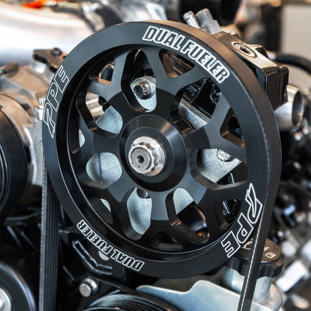 2001-2022 GM 6.6L Duramax 7Y-Spoke Style Billet Aluminum Pulley Wheel ppepower