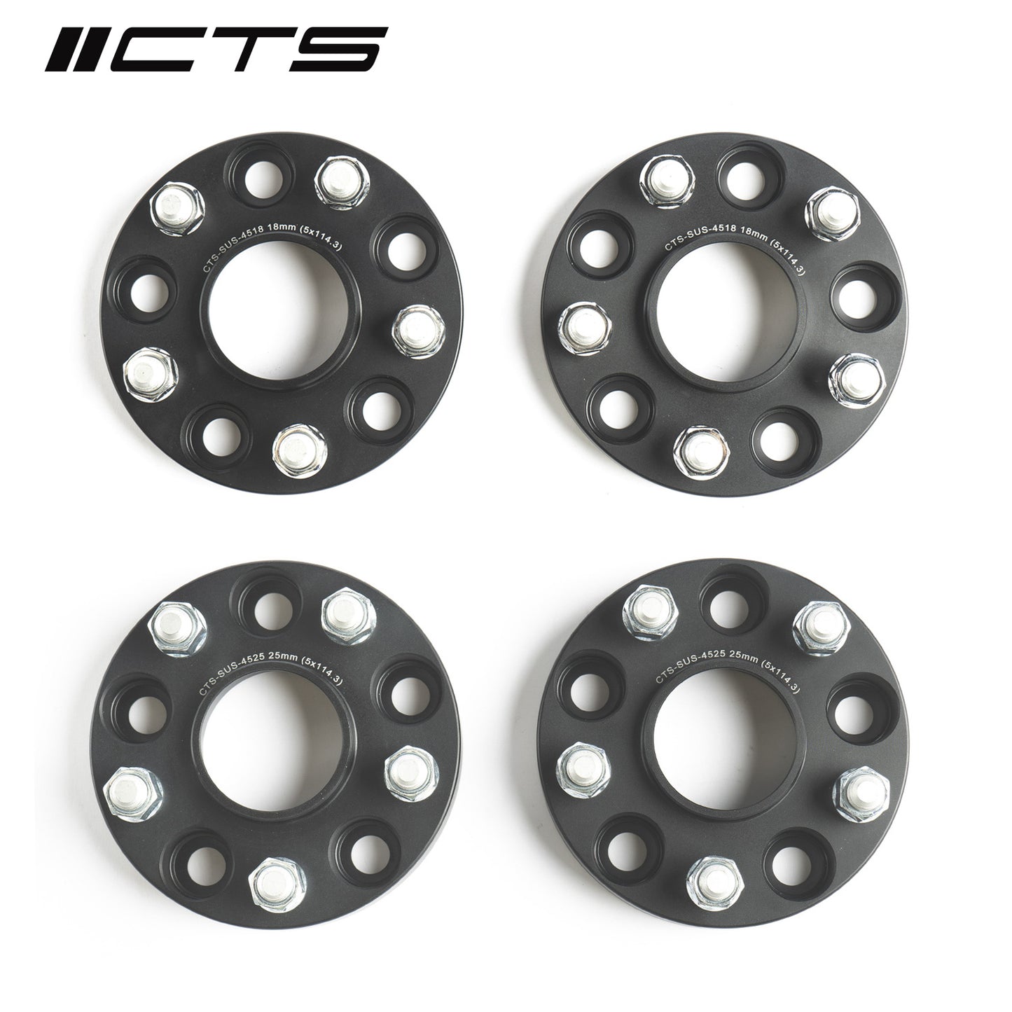 CTS Turbo Tesla Model 3/Model Y Hubcentric Wheel Spacers Flush Kit CTS-SUS-3YKIT