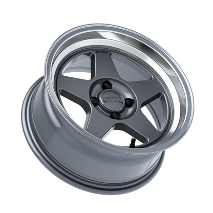 KNP 15" - Gloss Gunmetal Machined Lip