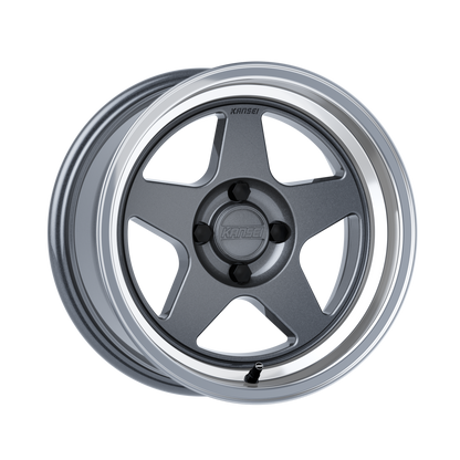 KNP 15" - Gloss Gunmetal Machined Lip