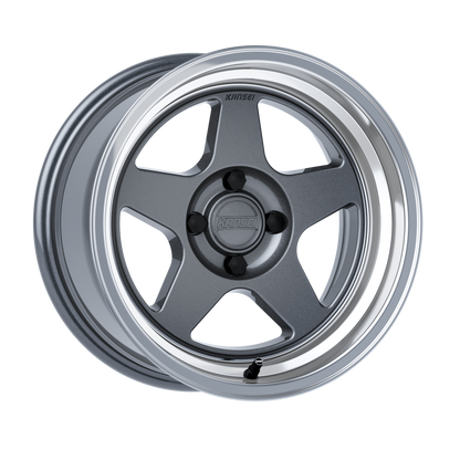 KNP 15" - Gloss Gunmetal Machined Lip