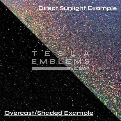 KPMF Morpheus Black Tesla AP1 Side Marker Wrap (2pcs)