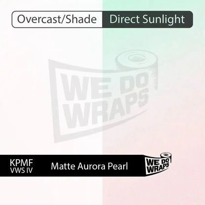 KPMF Matte Aurora Pearl Tesla Emblem Decals (Front + Back) | Model Y