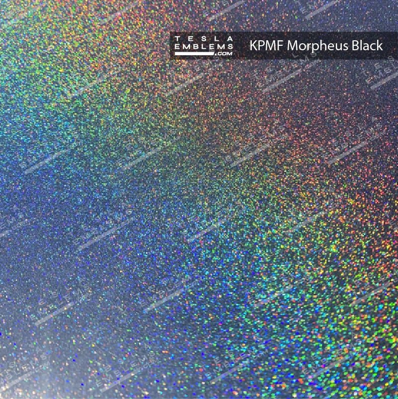 KPMF Morpheus Black Tesla AP1 Side Marker Wrap (2pcs)