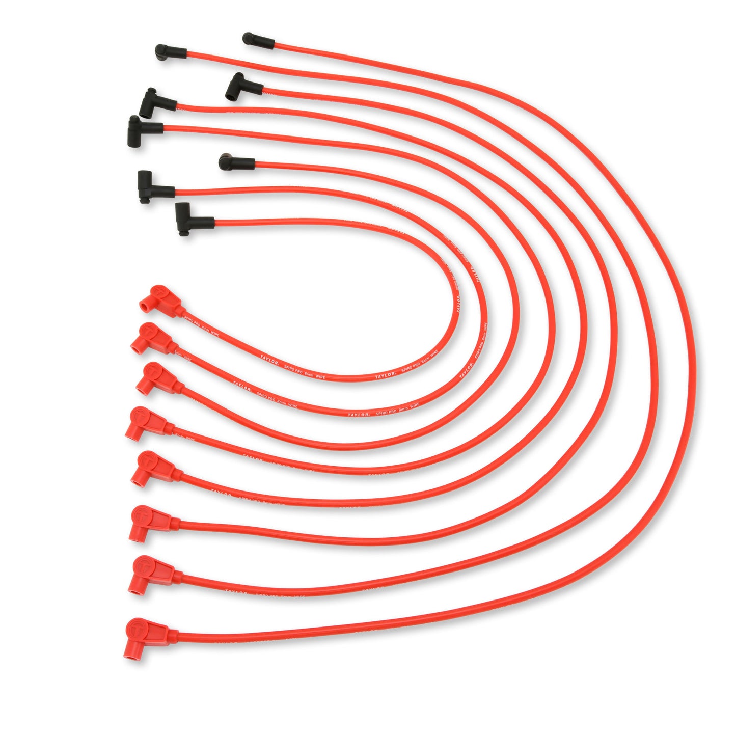 Taylor Cable 8mm Spiro-Pro custom 8 cyl red 74206
