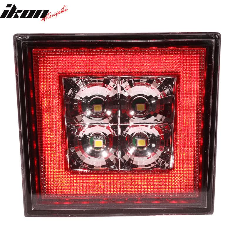 Fits 06-11 Civic MG RR Rear Diffuser Twin Outlet w/Red 3rd Brake Light