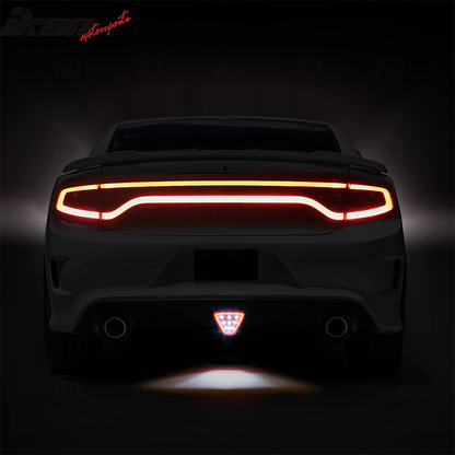 Universal Triangle LED Rear Tail 3RD Brake Light Safety Lamp