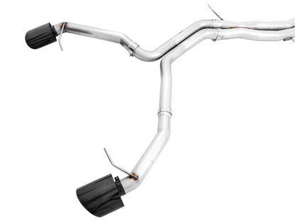 AWE Tuning Track Edition Exhaust for Audi B9.5 RS 5 Sportback - Non-Resonated - Diamond Black RS-style Tips 3020-33124