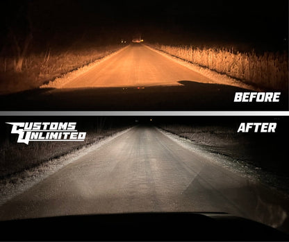 2008-2010 SUPER DUTY CREE LED HEADLIGHT BULBS