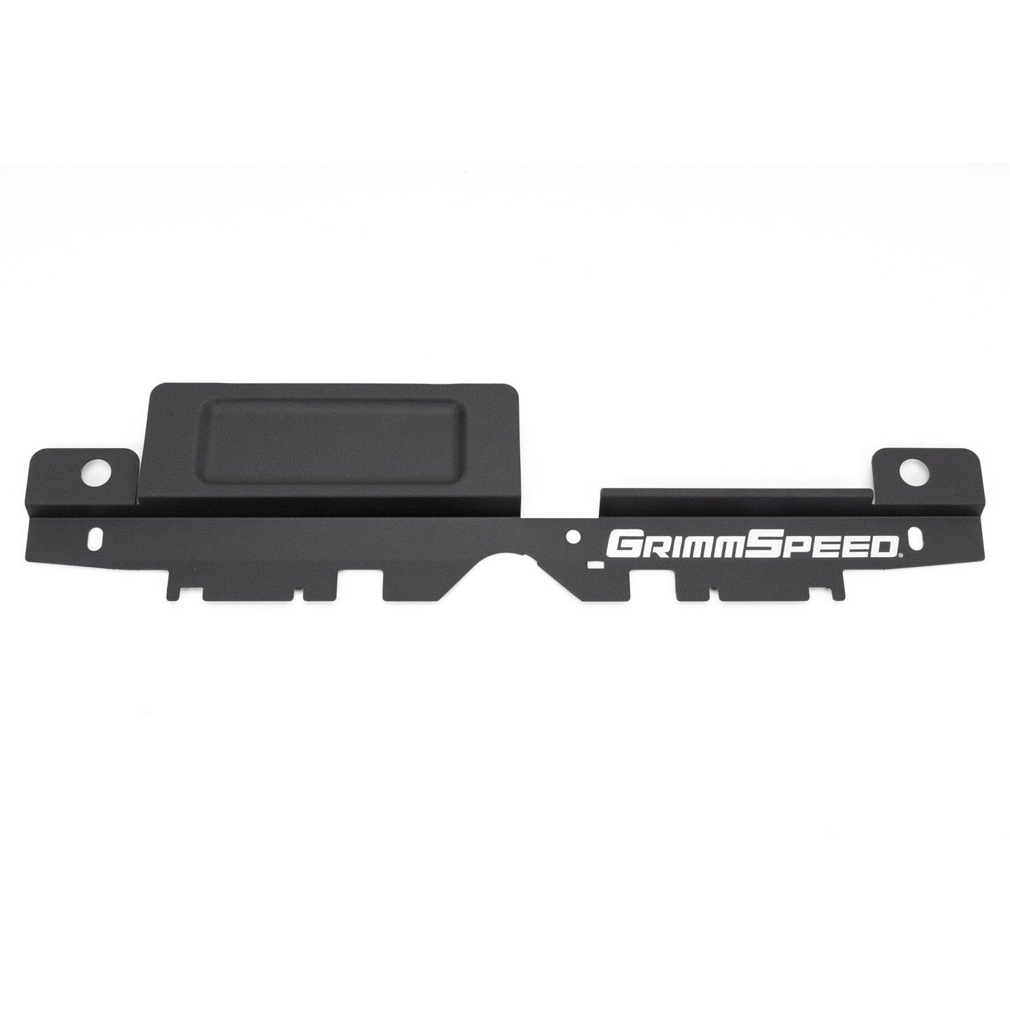 GrimmSpeed Radiator Shroud w/ Tool Tray - Black - 2003-09 Subaru Legacy, 2003-09 Subaru Outback GRM096030