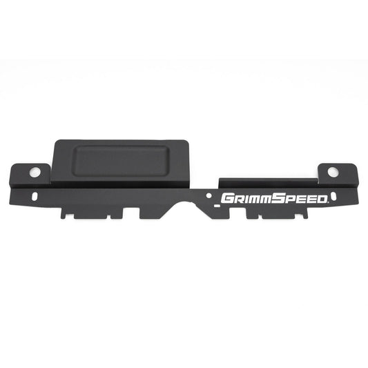 GrimmSpeed Radiator Shroud w/ Tool Tray - Black - 2003-09 Subaru Legacy, 2003-09 Subaru Outback GRM096030