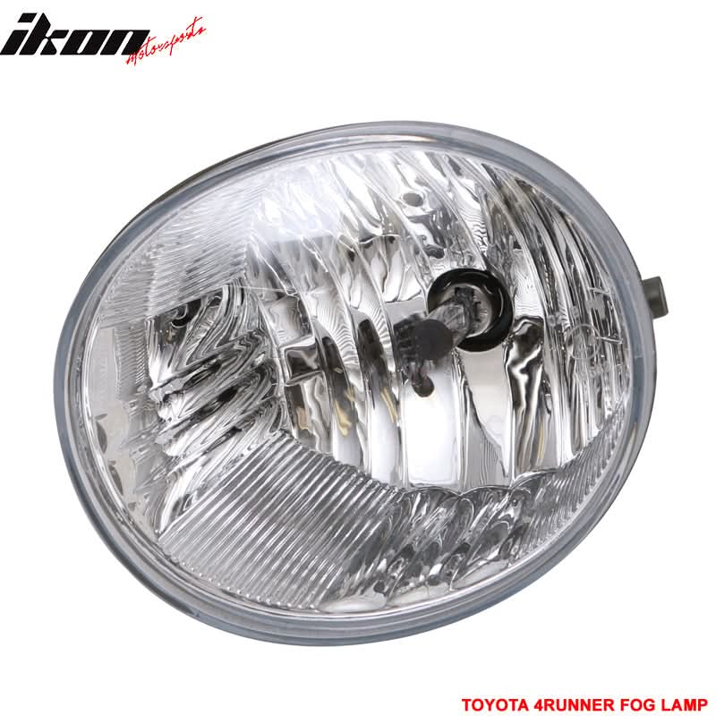 Fits 06-09 Toyota 4Runner Front Fog Light Lamp 9006 12V 51W Clear Lens