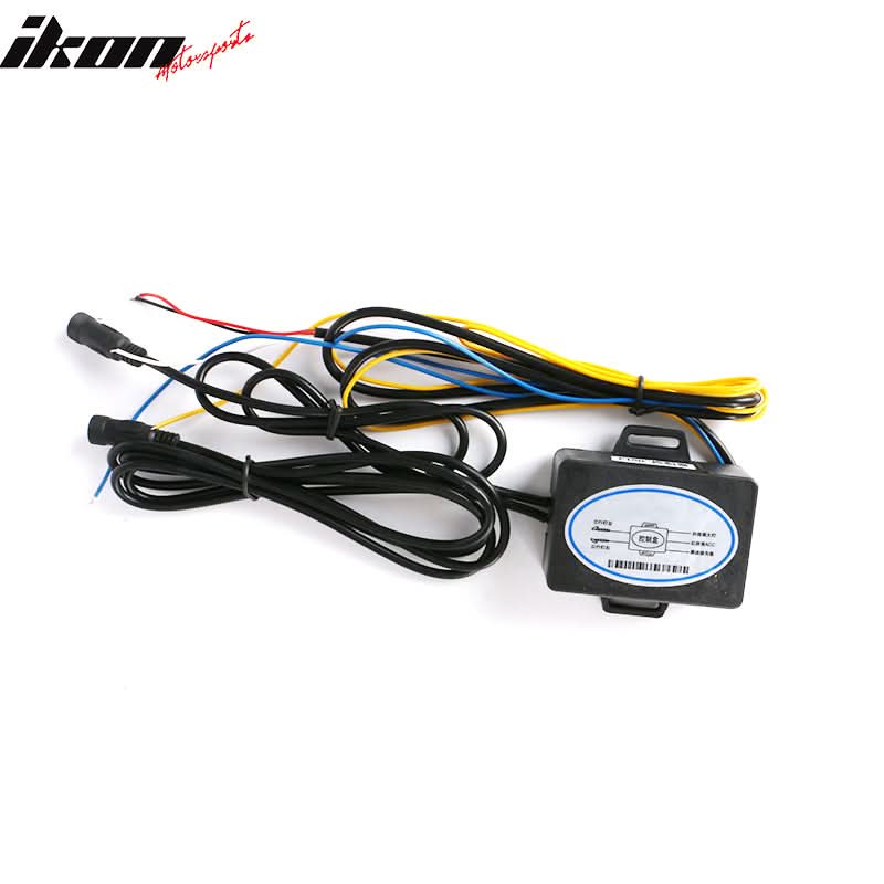 2011-2014 Ford F150 White Daytime Running Light Yellow Turn Signal