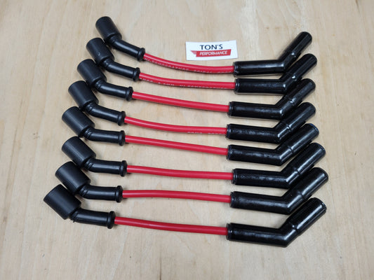 8mm Ceramic 8mm Spark Plug Wires CHEVY GMC 05-08 LS1 VORTEC 4.8 5.3 6.0 6.2