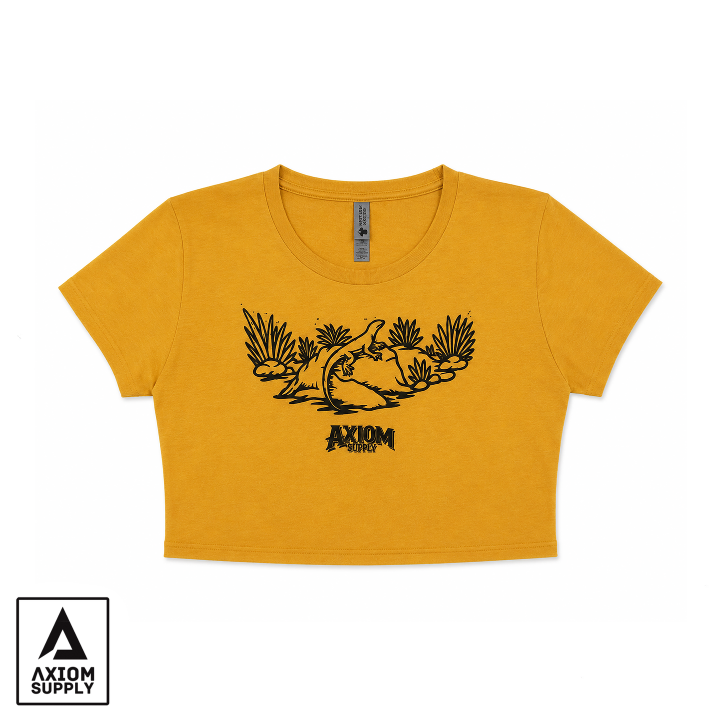 Axiom Supply Women's Desert Lizard Crop Tee
