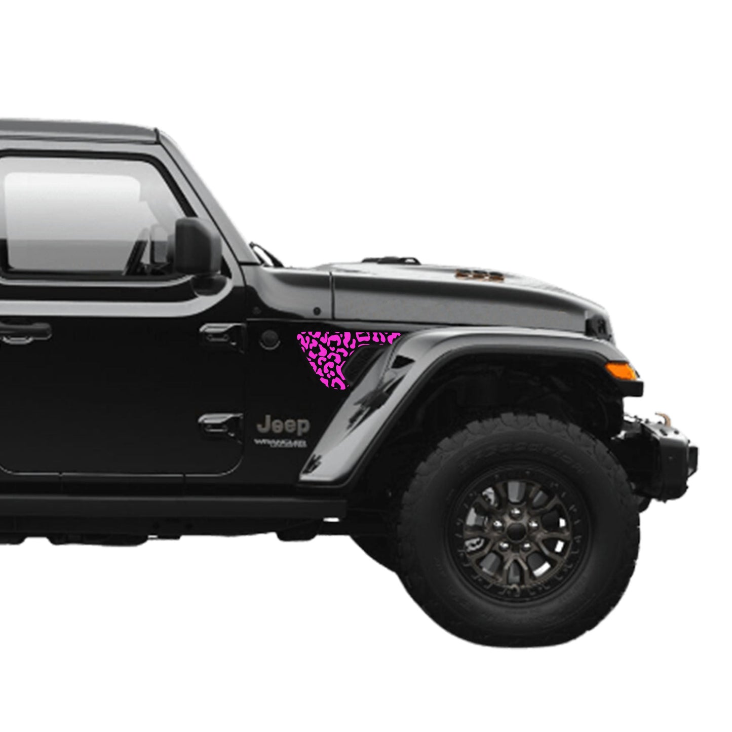 Leopard Print Vent Decals