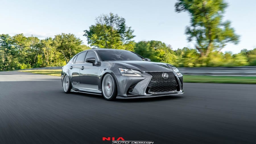 NIA Lexus GS F-Sport Front bumper NIA Splitter lip body Kit (2016-2020) GS16-SPR-FS