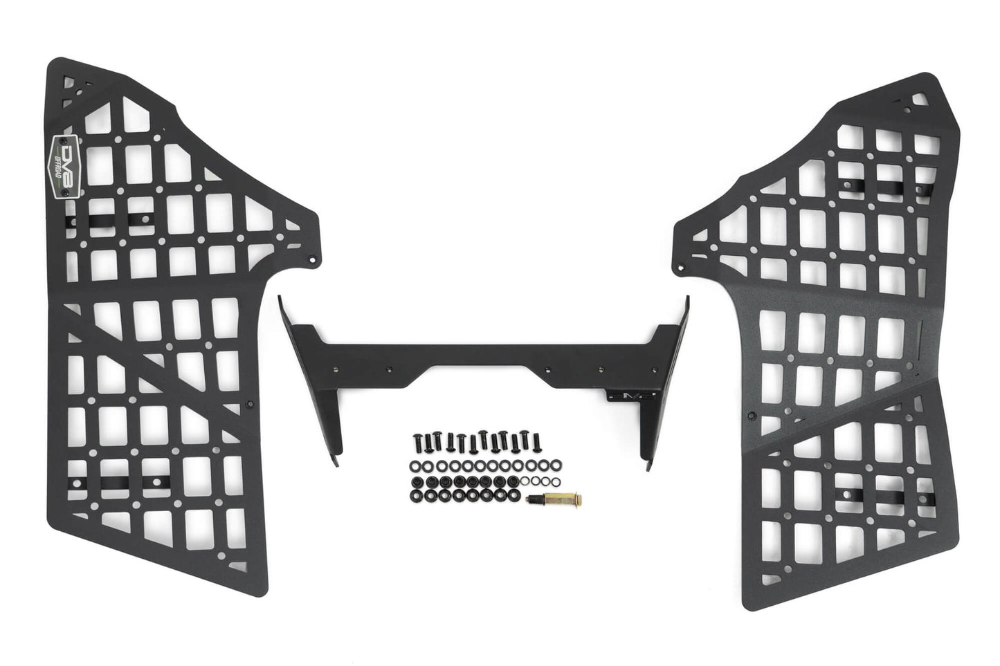 What comes with the Lexus GX 460 Center Console Molle Panels & Digital Device Bridge