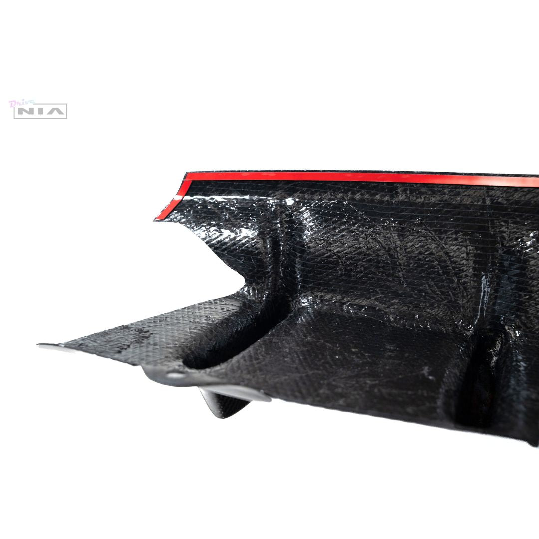 Lexus IS 500 NIA rear lip bumper extension Diffuser bodykit 2022-2025 in ABS or Carbon Fiber