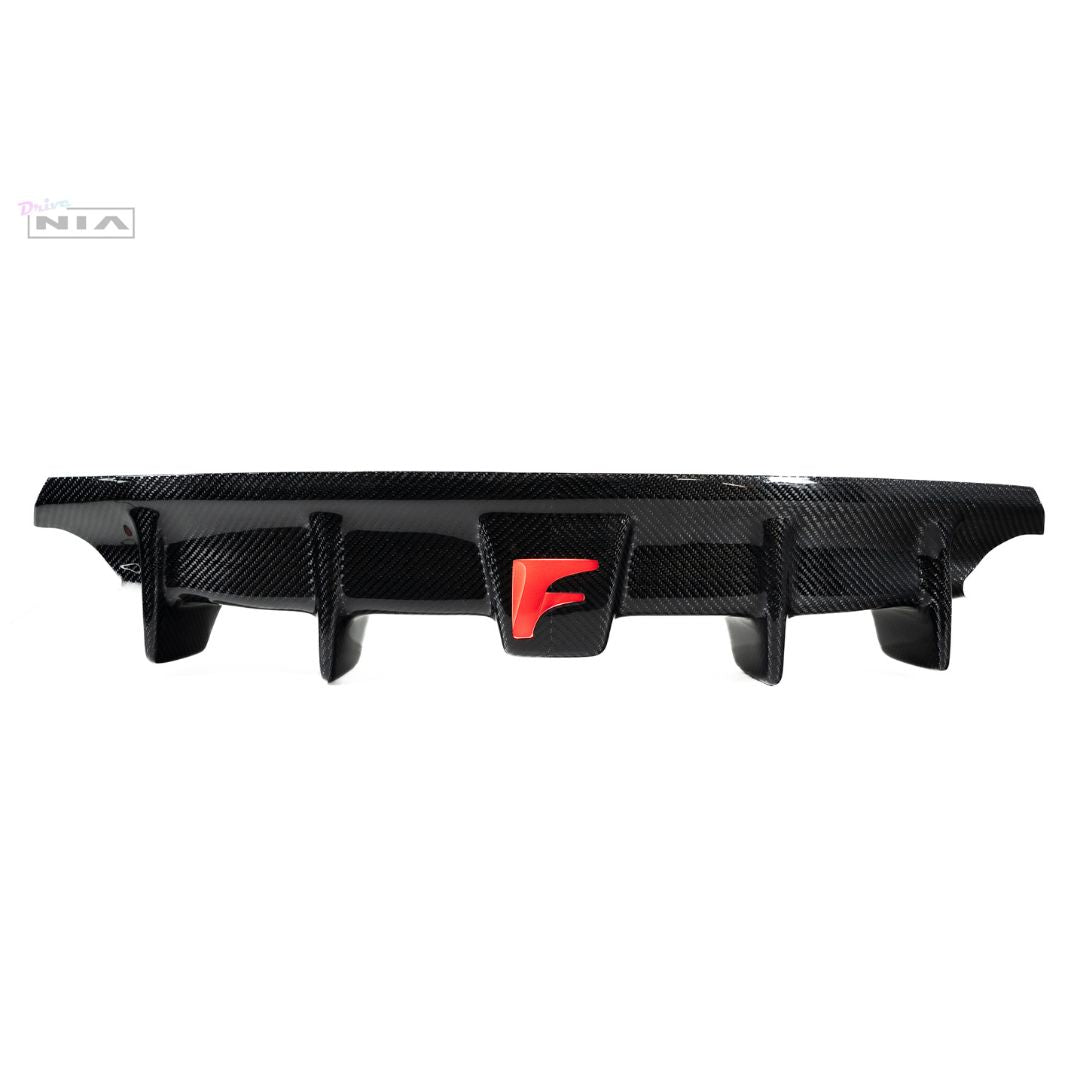 Lexus IS 500 NIA rear lip bumper extension Diffuser bodykit 2022-2025 in ABS or Carbon Fiber