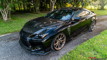 NIA Lexus RC-F NIA Carbon Fiber Front Splitter lip body Kit (2015-19) RCF15-FS-CF