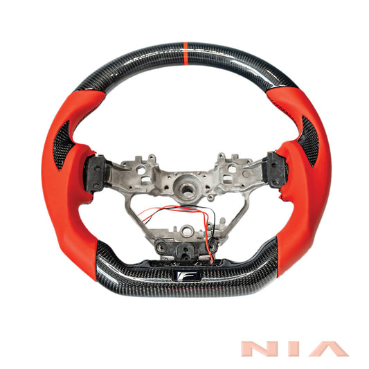 NIA Lexus RC 2019-2024 Carbon Fiber Steering Wheel With Inserts RC19-STW-CFINSRT
