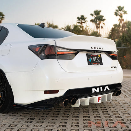 Lexus GS-F 2016-2020 NIA Rear Spats in ABS or Carbon Fiber