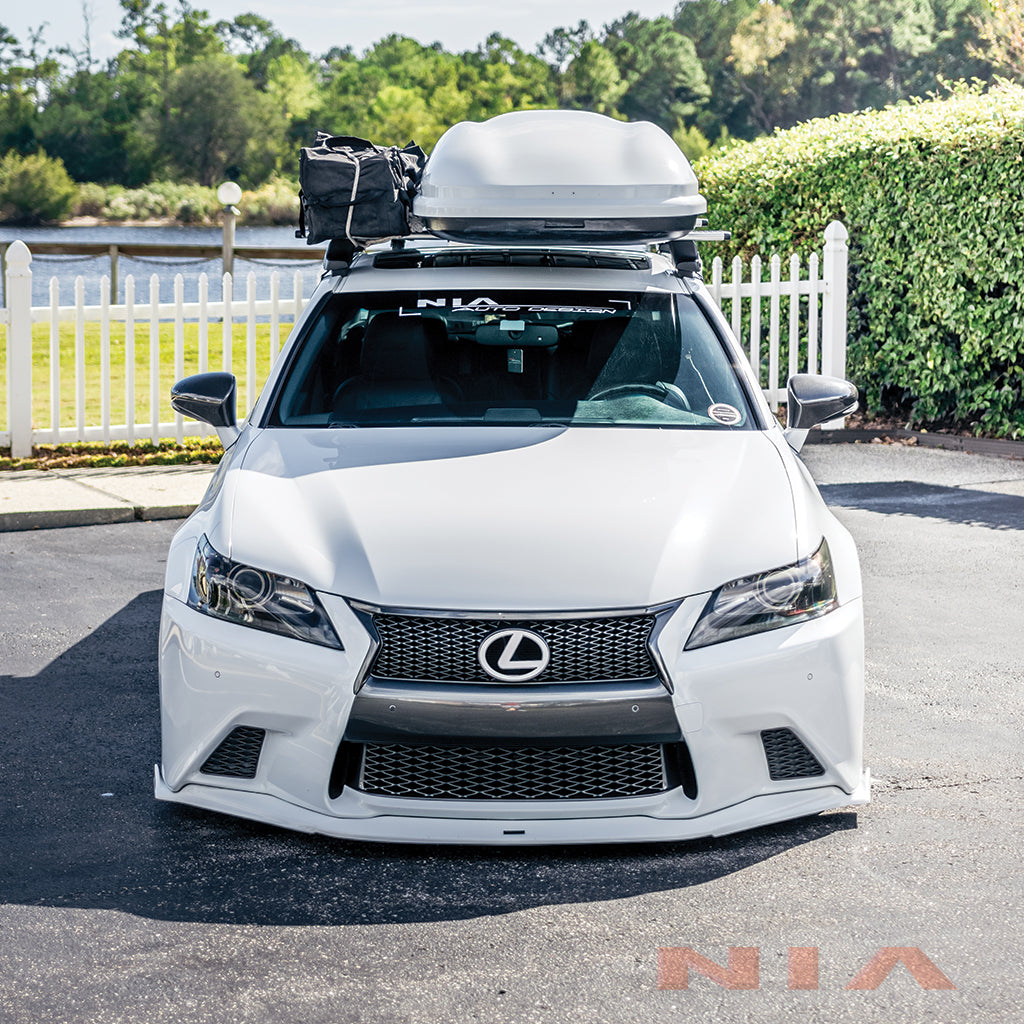 Lexus GS F-Sport NIA Front Splitter Lip bodykit  2012-2015 in ABS