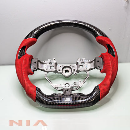 NIA Lexus IS 2014-2016 Carbon Fiber Steering Wheel With Inserts IS14-STW-CFINSRT