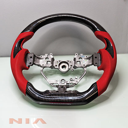 NIA Lexus IS 2014-2016 Carbon Fiber Steering Wheel With Inserts IS14-STW-CFINSRT