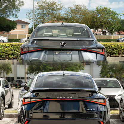 Lexus IS Base Model, F-sport, IS500 NIA Rear Duck Bill Trunk Spoiler V3 2021-2025 in ABS