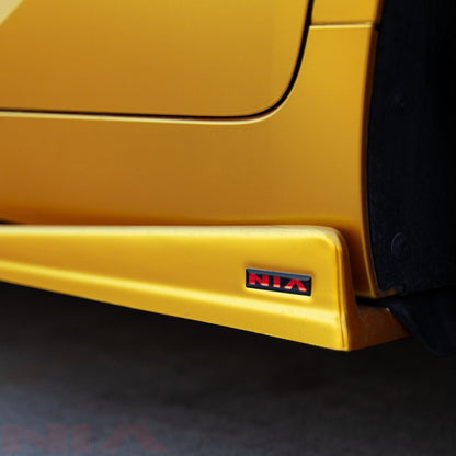 Lexus IS 2021-2026 NIA Side skirts aero lip bodykit in ABS or Carbon Fiber (Base, F Sport, IS300, IS350, IS500)
