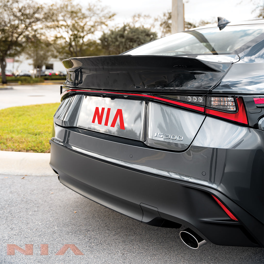 NIA Lexus IS Rear Duck Bill Trunk Wing Spoiler 2021-2024 (PRE-ORDER) IS21-RS-V3