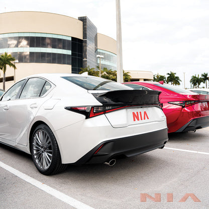 NIA Lexus IS Rear Duck Bill Trunk Wing Spoiler 2021-2024 (PRE-ORDER) IS21-RS-V3
