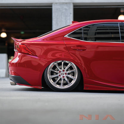 Lexus IS Base Model, F-Sport NIA Rear Lip Spats bodykit  2017-2020 in ABS