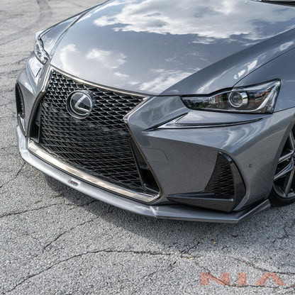 Lexus IS Base Model, F-Sport NIA Front Splitter Lip body kit 2017-2020 in ABS