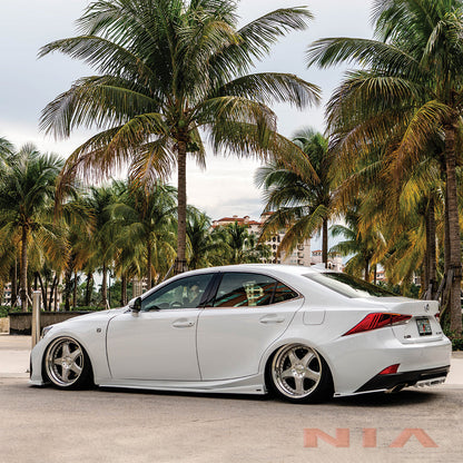 Lexus IS Base Model, F-Sport NIA Rear Lip Spats bodykit  2017-2020 in ABS