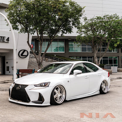 Lexus IS Base Model, F-Sport NIA  side skirts lip bodykit 2017-2020 in ABS