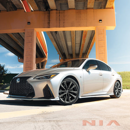 NIA Lexus IS-300, IS-350, F-Sport NIA Side Skirt Splitter Lip (2021-2024) IS21-SPR-SD