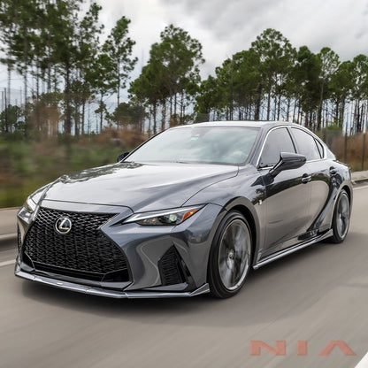 NIA Lexus IS-300, IS-350, F-Sport NIA Side Skirt Splitter Lip (2021-2024) IS21-SPR-SD
